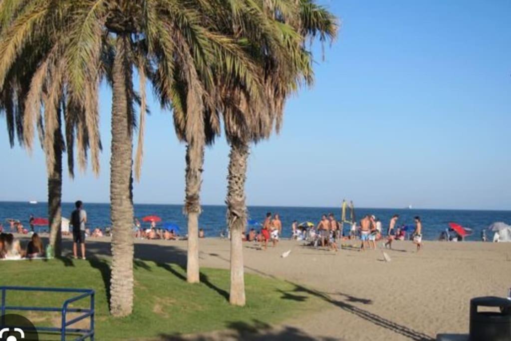 Playa Huelin Beach Málaga Kültér fotó